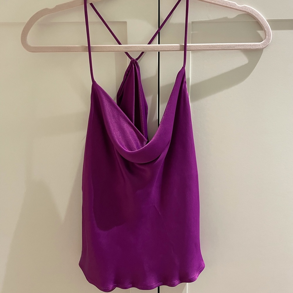 NWT ZARA Cowl Neck Top